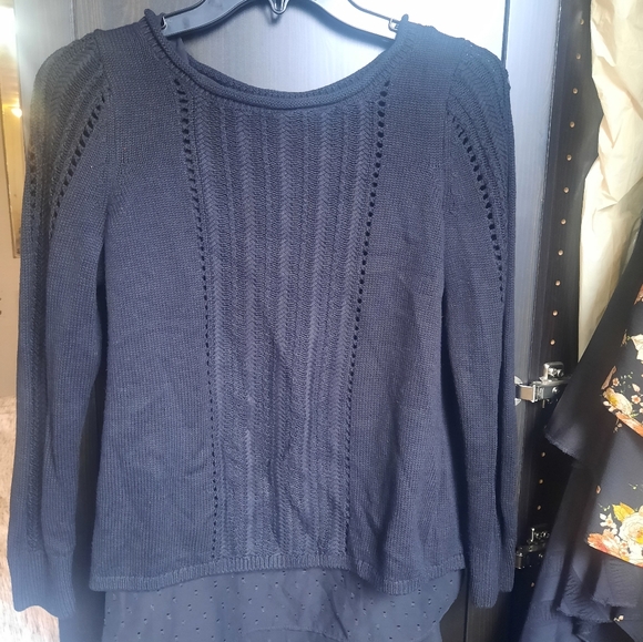 Lucky Brand Two-fer Sweater - Picture 5 of 6